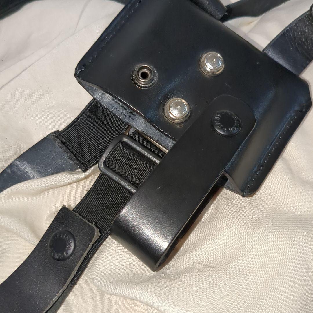 WA ダイハード 本革レザーショルダーホルスターM9 M92F専用 ブラック