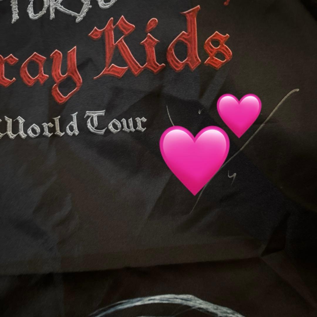 Stray Kids GIANT C賞 フラッグ 直筆サイン入 チャンビン