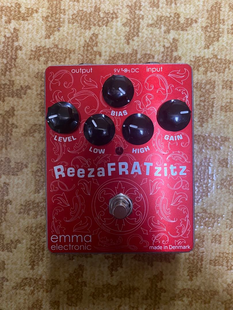 emma electronic ReezaFRATzitz ギターエフェクター EMMA Electronic ReezaFRATzitz Overdrive/Distortion | Reverb