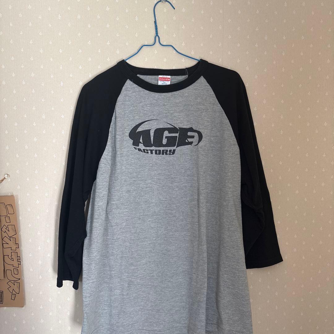 Age Factory ラグランスリーブ Tシャツ XL