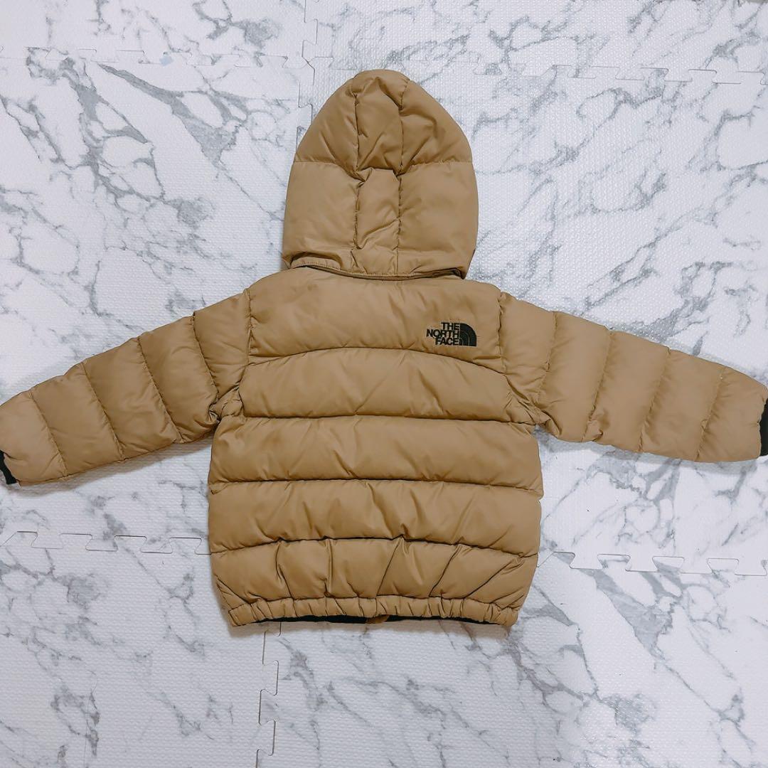 THE NORTH FACE ベージュダウンジャケット 90