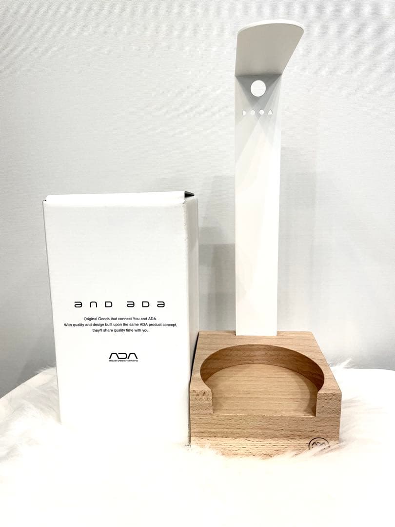 ADAガラスポットMARU & ADAウッドブロックBUNAのセットです♪ ADAガラスポットMARU & ADAウッドブロックBUNAのセットです♪