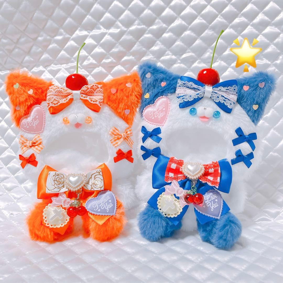 着ぐるみ ねこ おすわり ぬい服 12cm マスコット ちびぐるみ 206