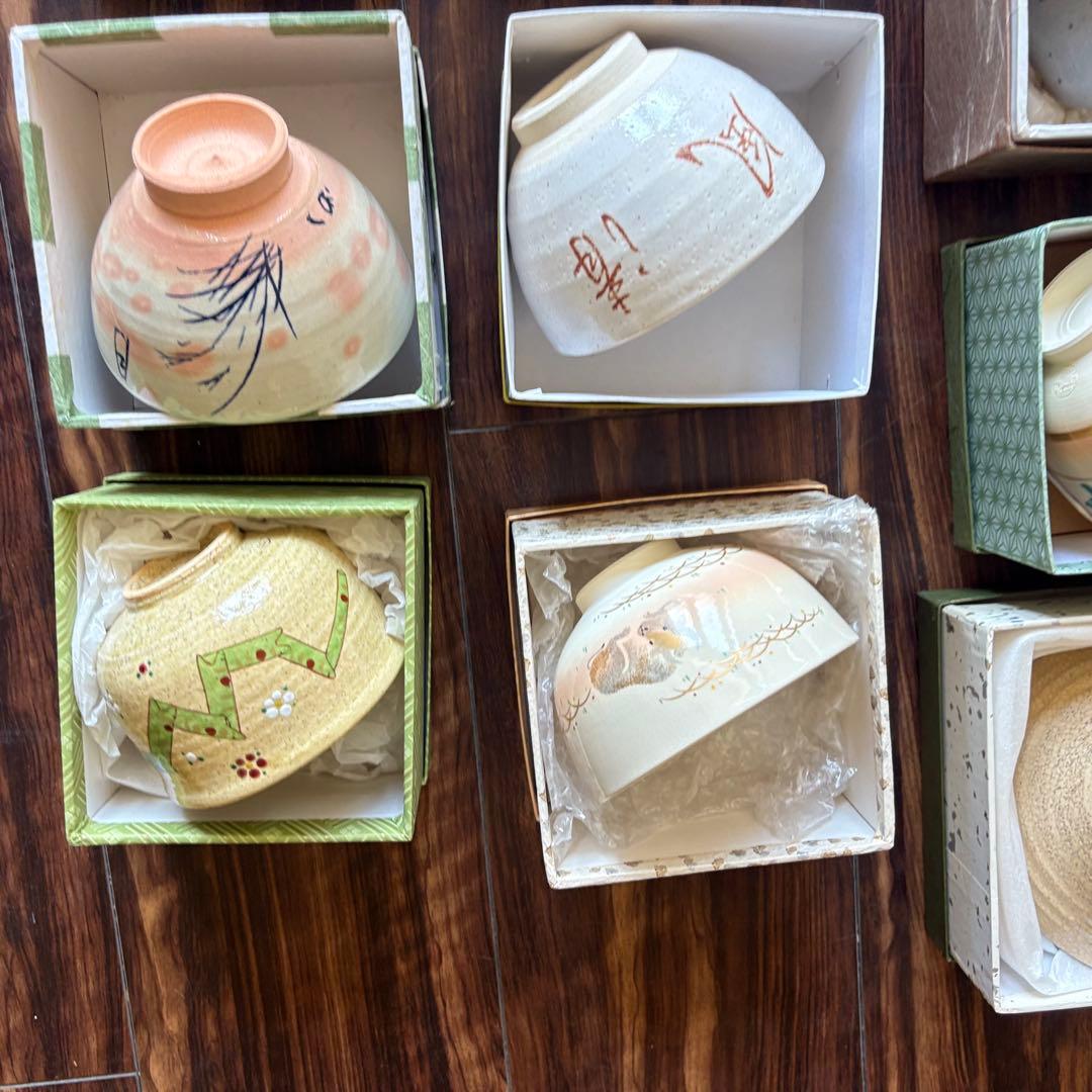 茶碗 抹茶碗 まとめて 10点 茶道具 陶器 いろいろ まとめて - メルカリ