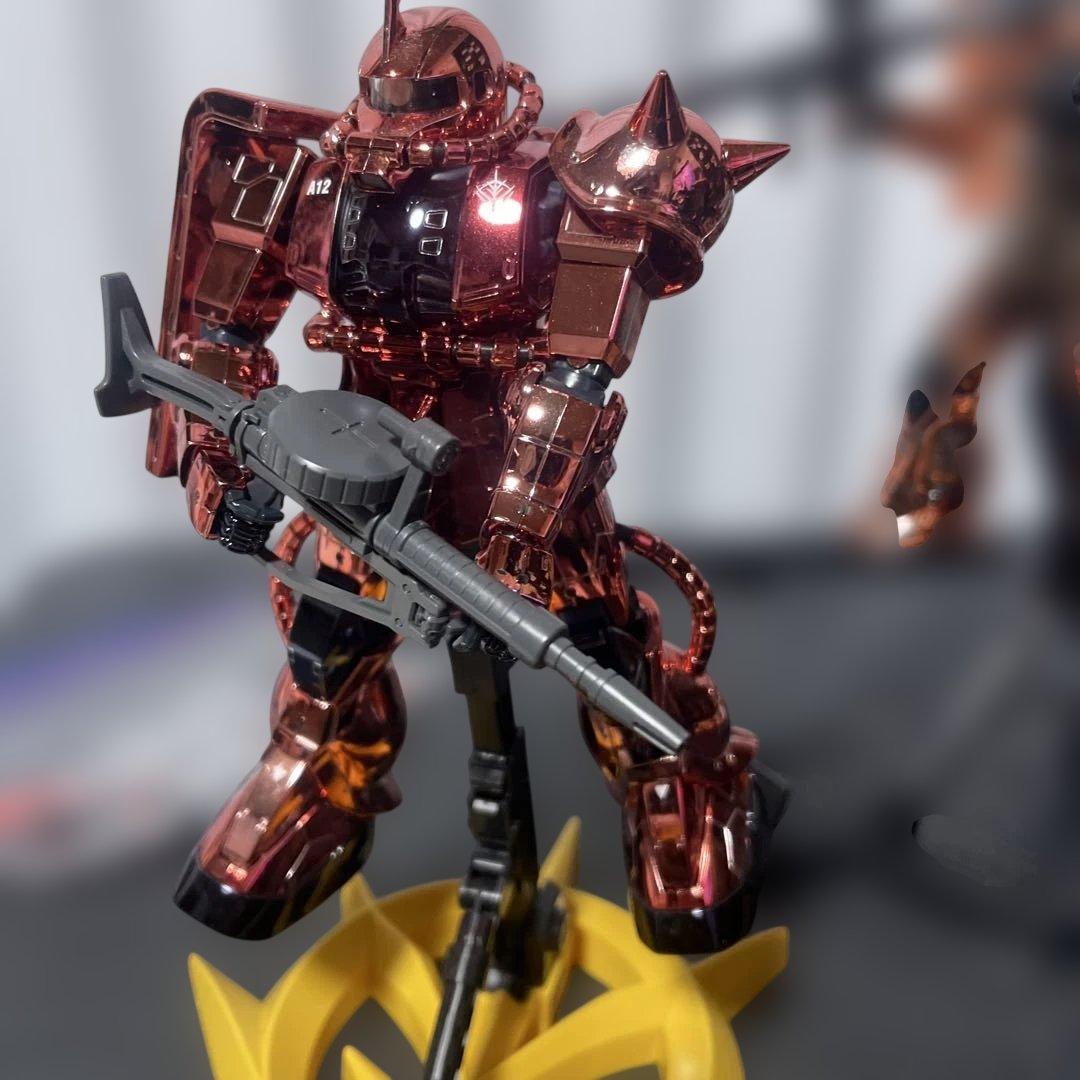 MG1/100シャア専用ザクⅡ コーティングと、クリアカラー ver.２体セット