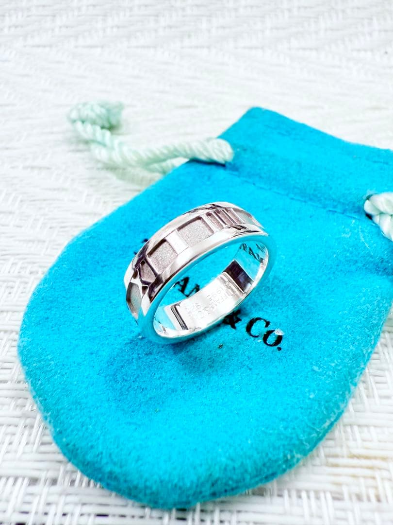 ティファニー　アトラス　指輪　リング　12.5号　研磨仕上げ済み美品 925