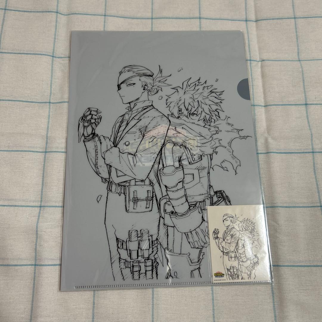 ヒロアカ 来場者特典 特製リーフ スペシャルメイキングブック クリア