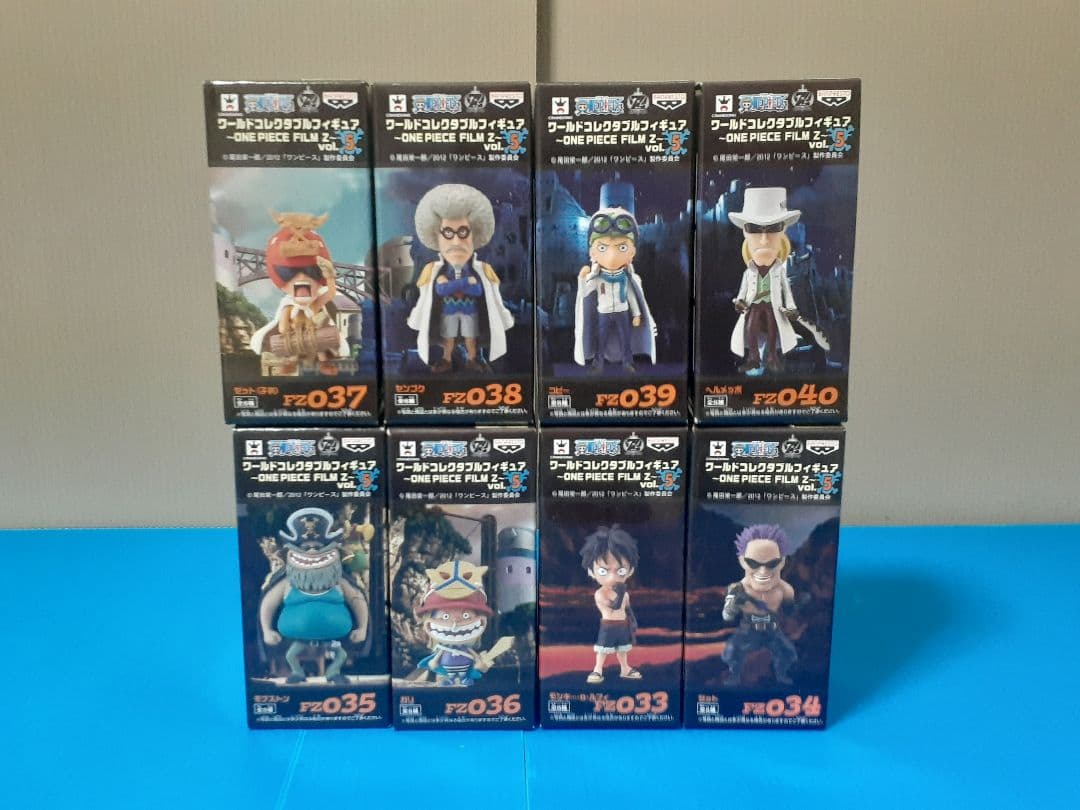 ワンピース ワールドコレクタブルフィギュアFILM Z vol.1〜vol.5