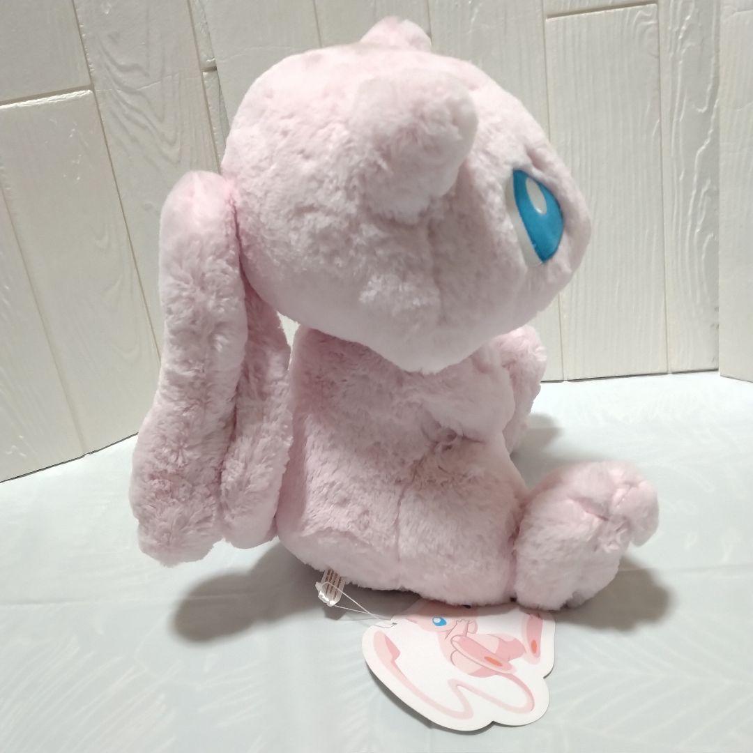 【新品タグ付き】おっきいふわふわぬいぐるみ ミュウ ポケモンセンター