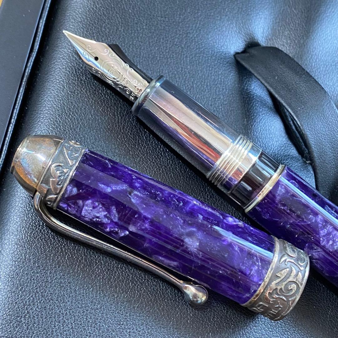 新品未使用】アウロラ オチェアーノ インディアーノ EF 万年筆