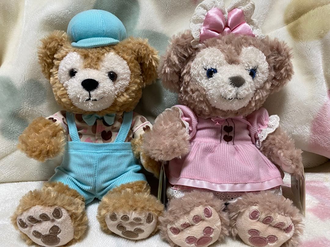 ダッフィーフレンズ シェリーメイのSSサイズのぬいぐるみ ダッフィー