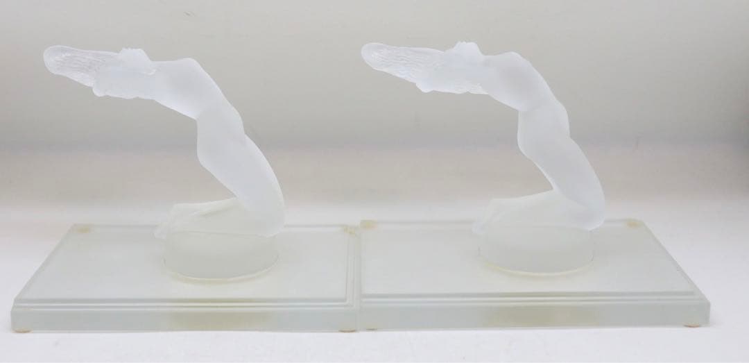 ラリック　クリシス　フロステッド　クリスタル　裸婦　フィギュリン　置物　女性