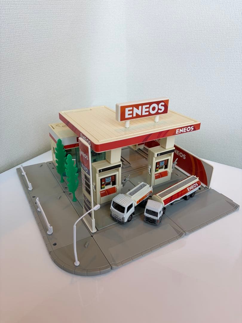 トミカタウンセット 消防署、ENEOS 、コンビニその他5種まとめ売り