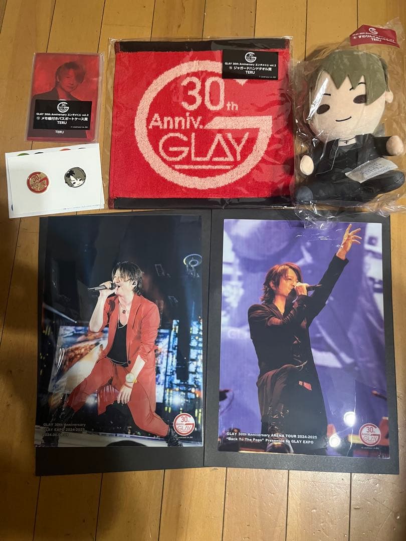 GLAY エンタメくじ vol.2 TERU 全6種セット GLAY 30th Anniversary