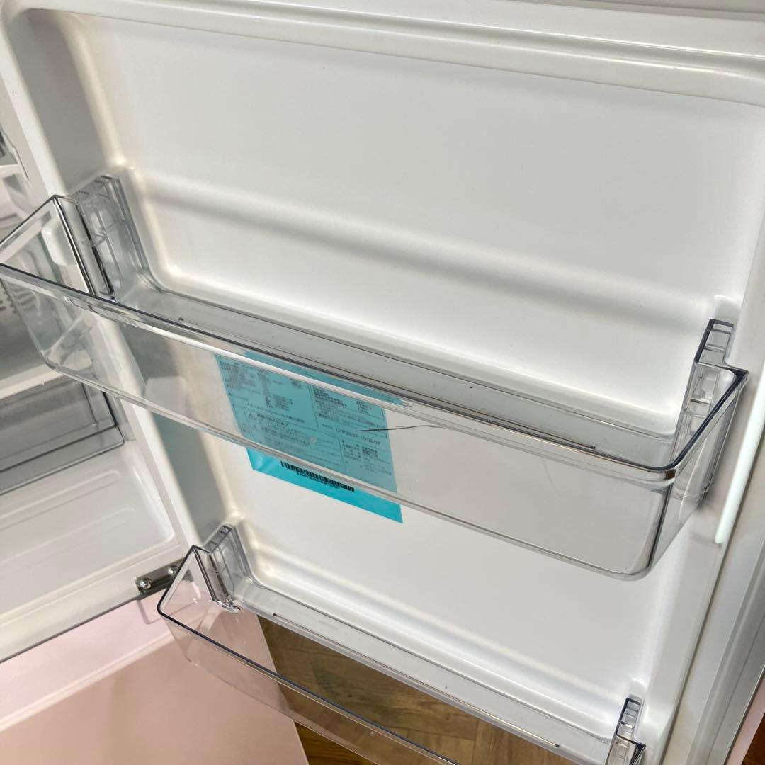 【美品】高性能パステルピンクインテリア冷蔵庫✨　ハイアール　一人暮らし