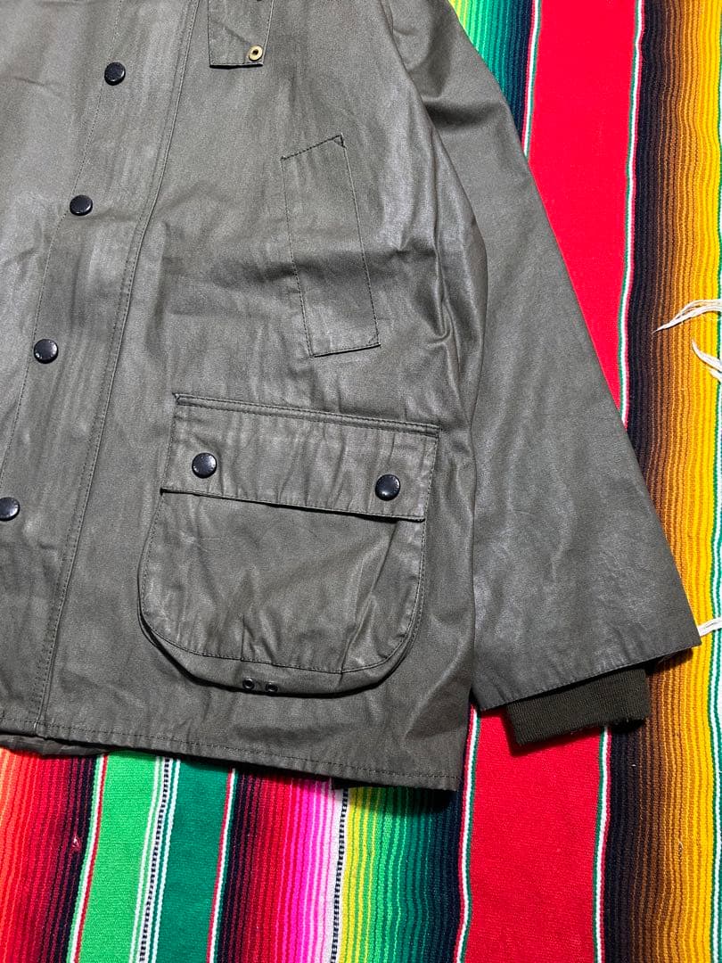 ア*ン様 バブアー　ビデイル　3ワラント　オイルドジャケット　46