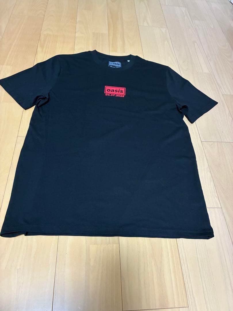 現地購入】【正規品】oasis 再結成初日 カーディフ公演日付入りTシャツ