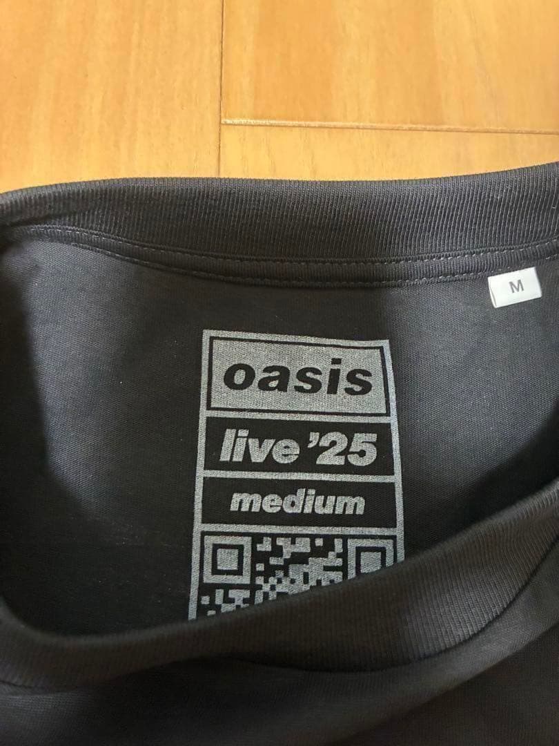 現地購入】【正規品】oasis 再結成初日 カーディフ公演日付入りTシャツ