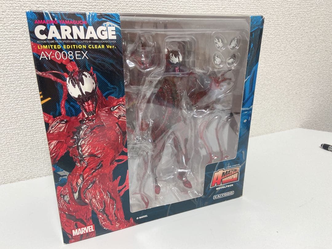 美品・希少】アメイジングヤマグチ MARVEL カーネイジ 限定版 - メルカリ