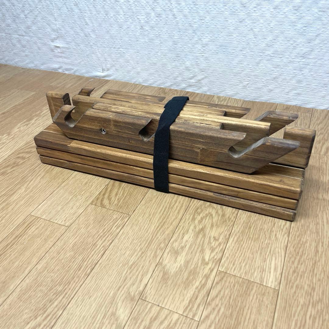 組み立て式什器 横幅45cm】イベント什器/マルシェ/ダークウォルナット