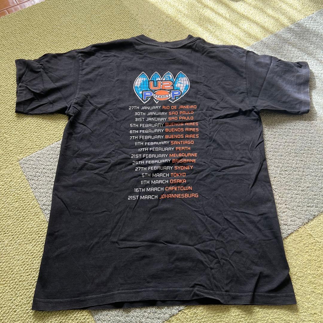 U2 POP MARTツアー来日公演記念Tシャツ M