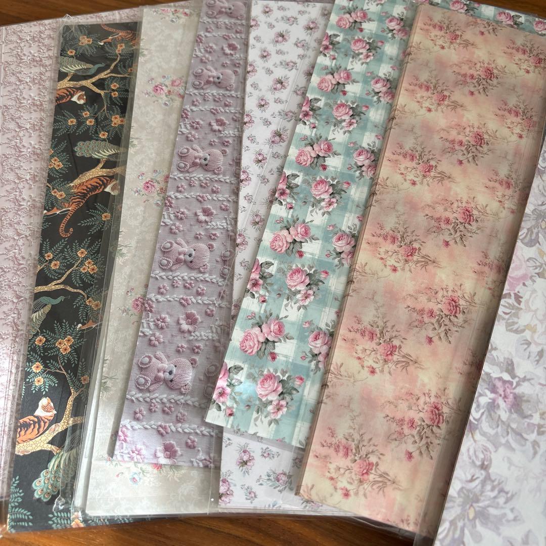 ぽ*ん様 【処分価格】A4デザインペーパー 大量まとめ売り 80サイズ