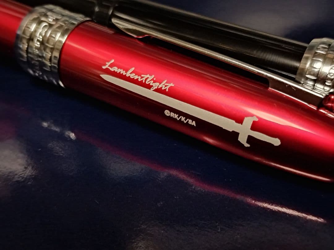 【ソードアートオンライン】採点ペン【新品未使用】限定品廃盤プラチナ製ソフトペン