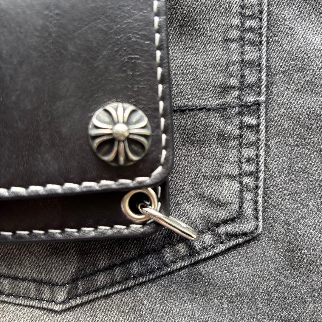 トラッカーウォレット　ショート　コンチョ　かつん　大特価セール適用