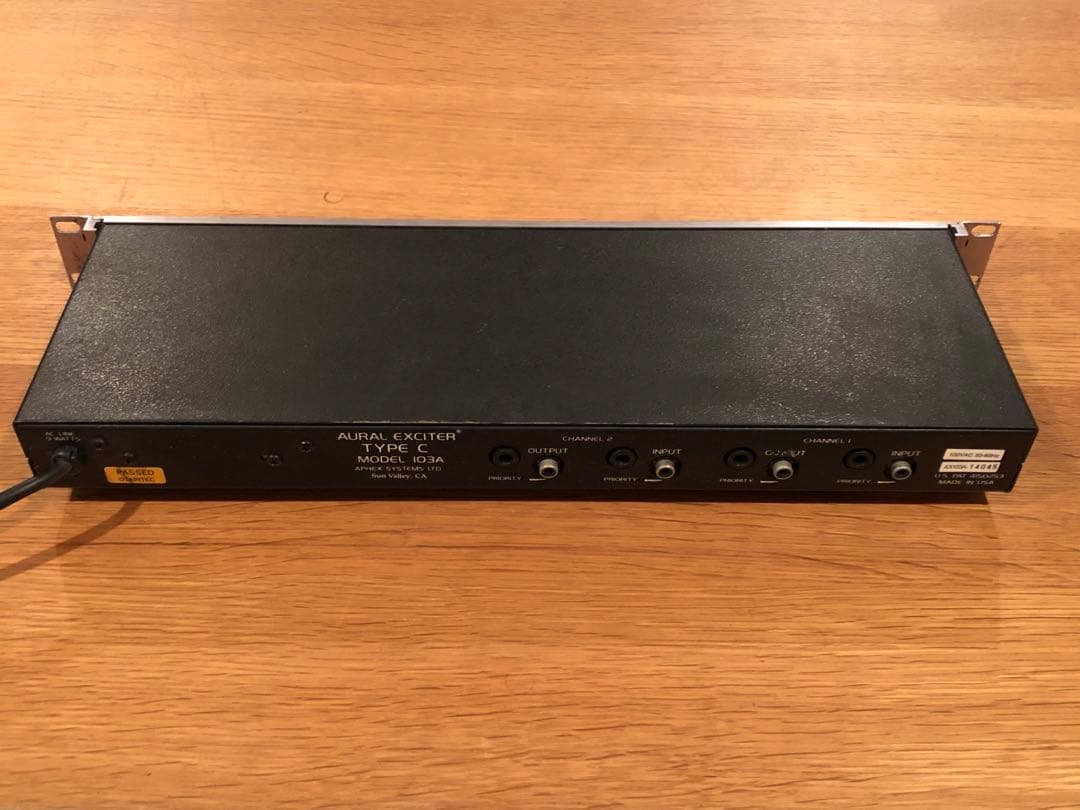 APHEX AURAL EXCITER TYPE C 103A名機