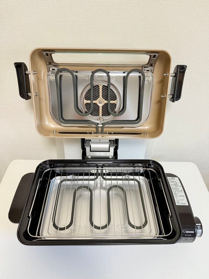 未使用 象印 フィッシュロースター EF-VF40 ゴールド - メルカリ