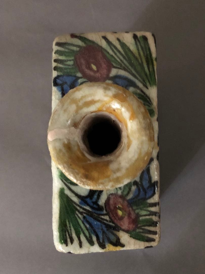 ペルシャ陶器 アンティーク壺 骨董