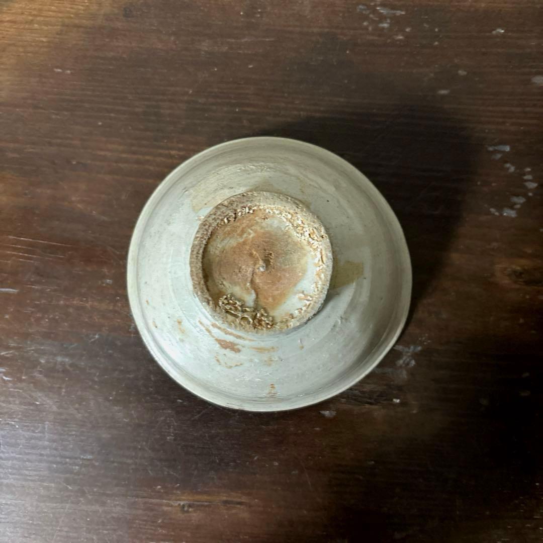 李朝小鉢 堅手 白磁 小服茶碗 大盃 韓国アンティーク 古道具 古民芸