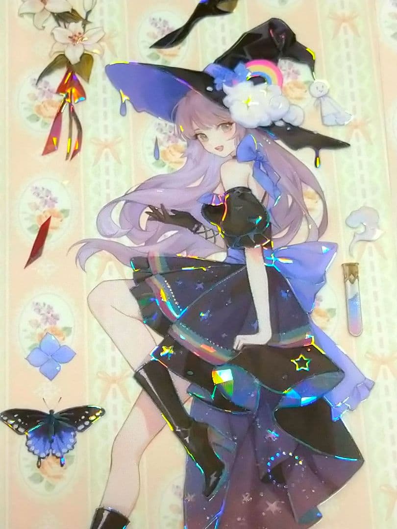 ✩再販✩J554＃夏风时晴(琉璃光)切り売り海外人物マステ女の子