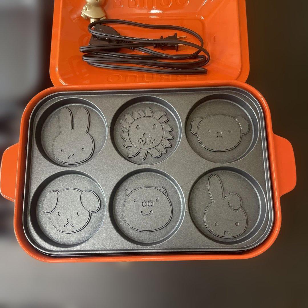 s*a様 BRUNO ミッフィー コンパクト ホットプレート パンケーキプレート