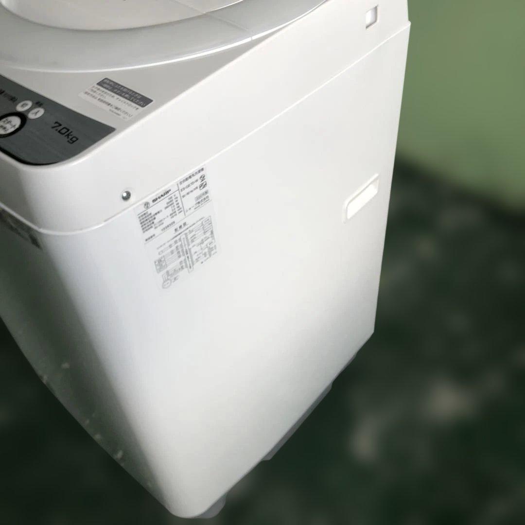 SHARP シャープ 縦型洗濯機 7kg ES-GE7D 2020年製 生活家電