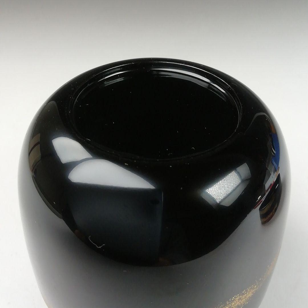 T832 棗 『紅富士蒔絵』『輪島塗』『中棗』『蒔絵師 黒川和禅』 共