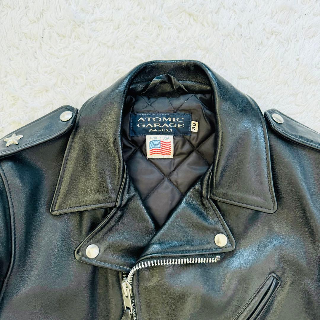 Schott ワンスター atomic garage別注 ダブルライダース