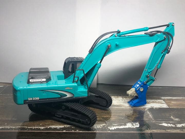 1/43 KOBELCO コベルコ　ユンボ ミニカー　解体　ショベルカー