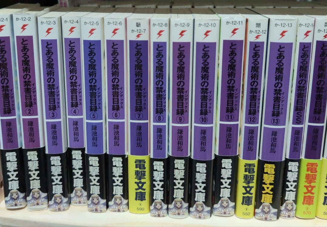 とある魔術の禁書目録　全62冊セット　全巻　ラノベ　小説　アニメ化 とある魔術の禁書目録 全62冊セット 全巻 ラノベ 小説 アニメ化