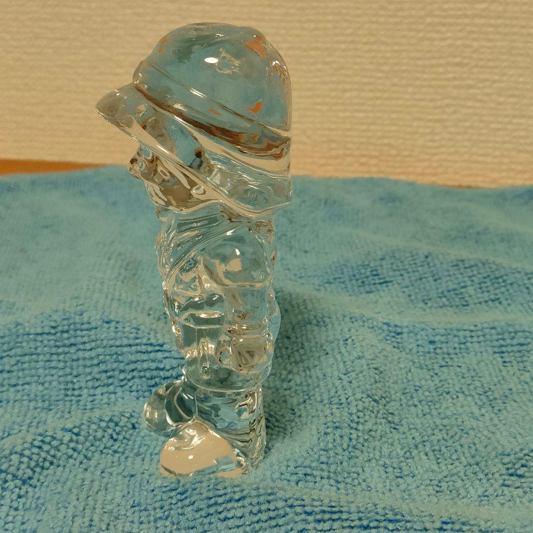 【美品】 世界ふしぎ発見！クリスタル人形ひとし君 開運 邪気払い