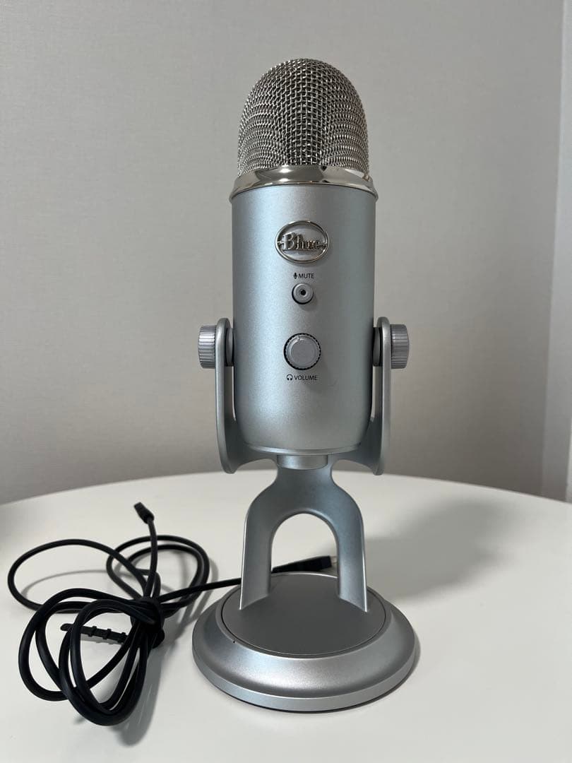Blue Yeti USBコンデンサーマイク シルバー
