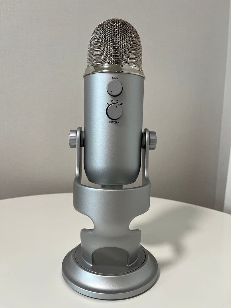 Blue Yeti USBコンデンサーマイク シルバー