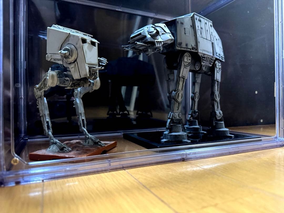 AT-AT ウォーカー　AT-ST 塗装済完成品　プラモデル　スターウォーズ