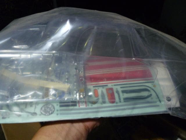 タミヤ1/10 Mシャーシサイズ ホンダS800レーシング ボディ関係部品のみ