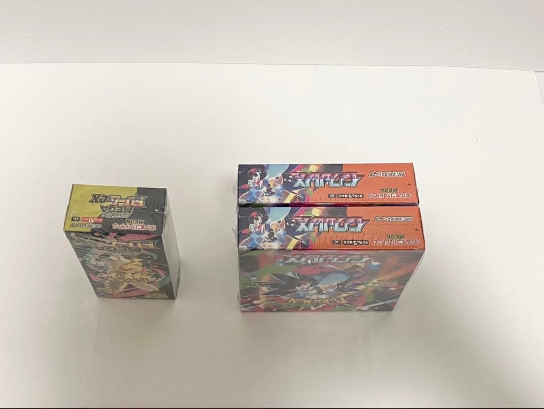 ポケモンカード インフェルノX MEGAドリームex シュリンク付き 3BOX