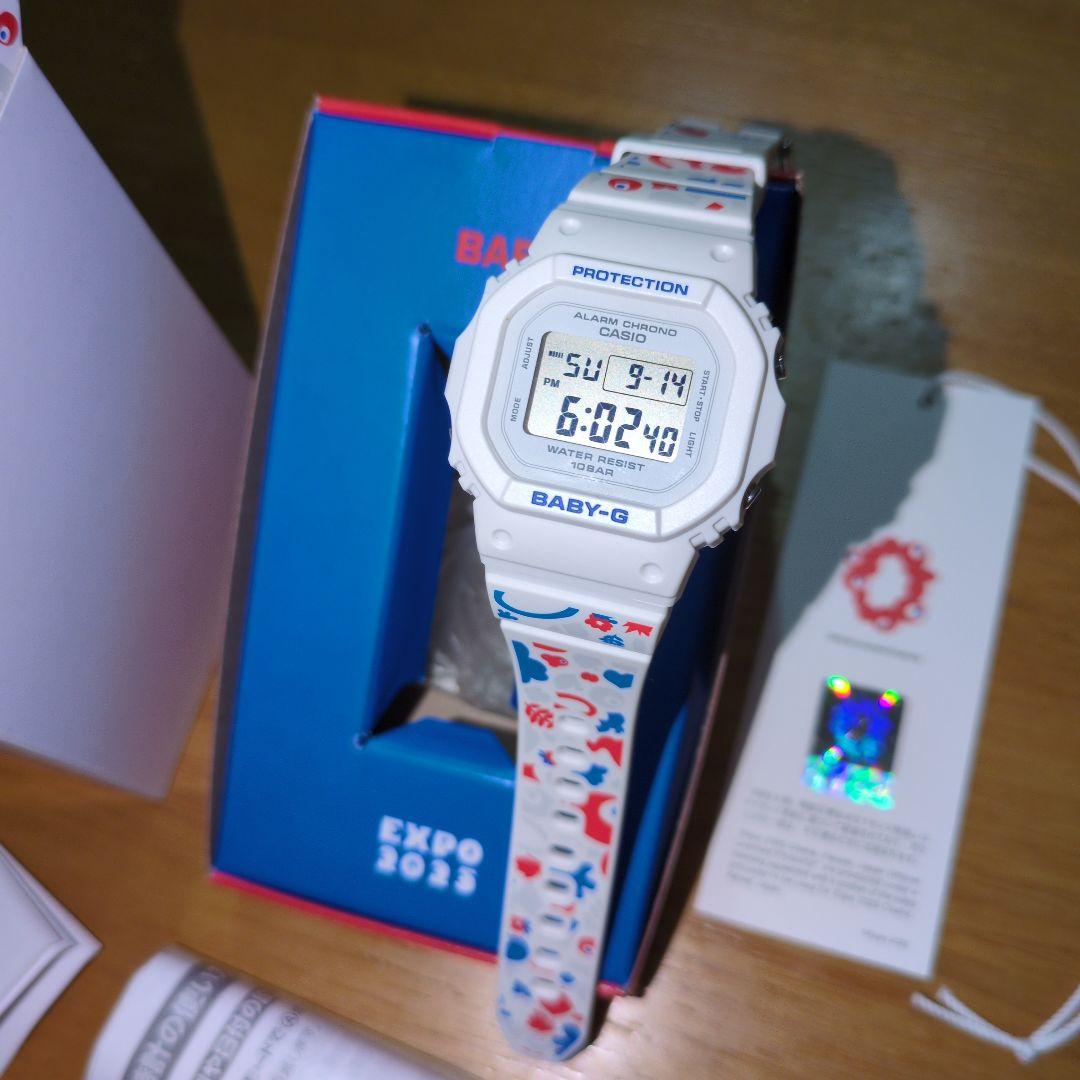 ミャクミャクデザイン BABY-G 腕時計 万博 EXPO 2025