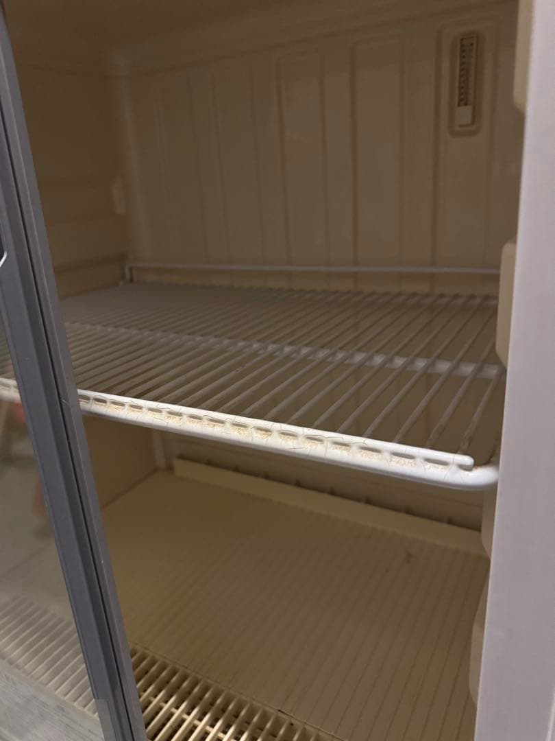 送料込 昭和レトロ ホシザキ小型空冷式ショーケース SSB-63AT形