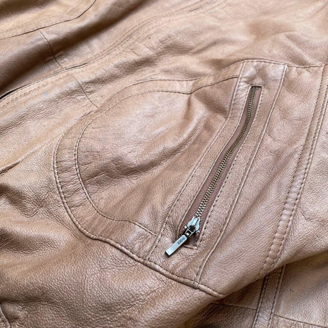 90s archive Peccary leather A-2 jacket