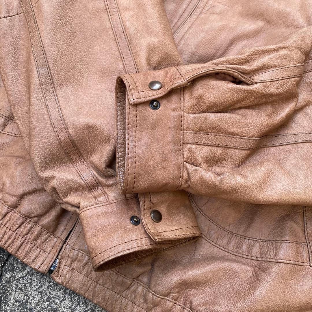 90s archive Peccary leather A-2 jacket