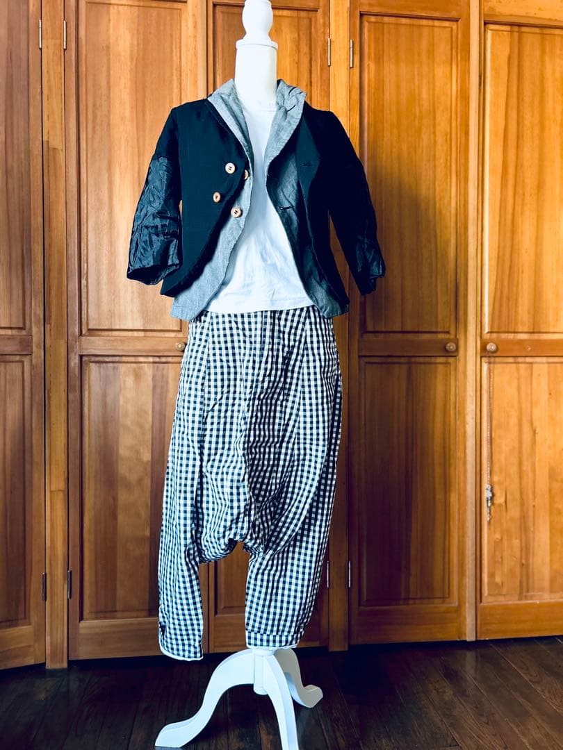 【美品】BLACK COMME des GARCONS サルエルパンツ